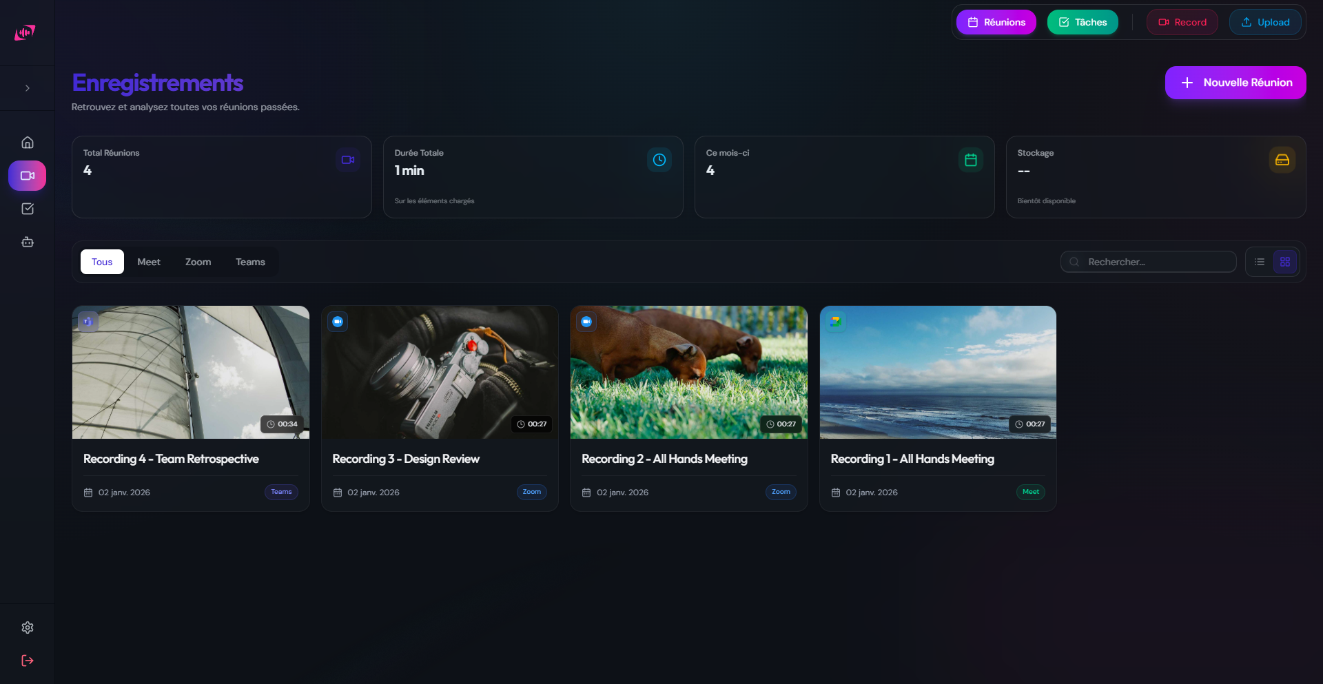 SmartEkko Dashboard Preview